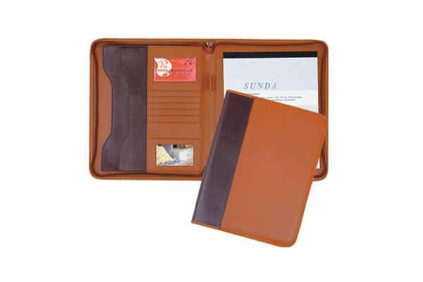 Sonata leather file folder